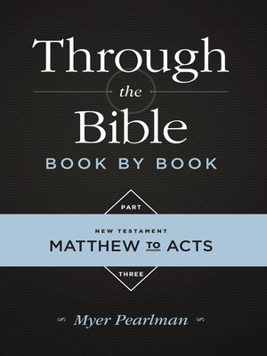 cover image of Through the Bible Book by Book Part Three